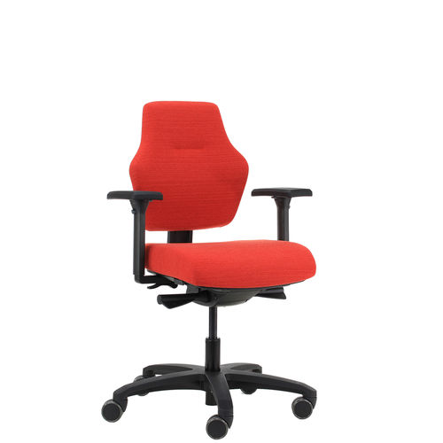 Cadeira de escritório com braços - Score BV - com rodízios / com altura regulável / ergonômica