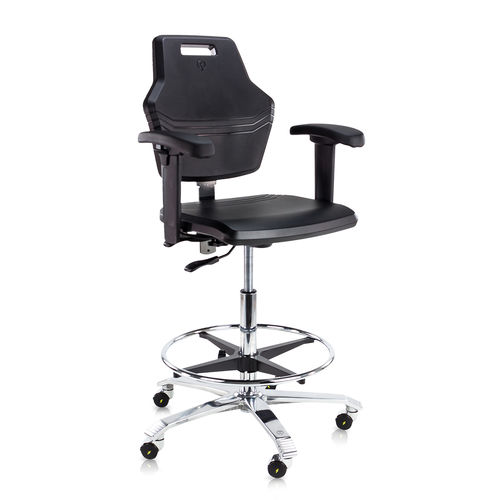 Cadeira de laboratório - Pro 4401 ESD - Score BV - para sala limpa / com braços / com rodízios