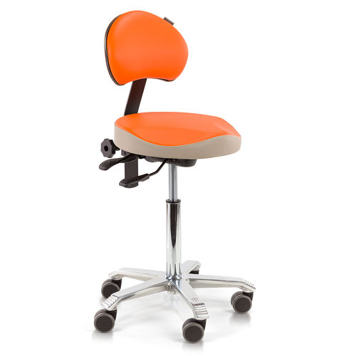 Mocho para estabelecimento de saúde - 6311 ergo shape - Score BV - hospitalar / com altura regulável / com rodízios