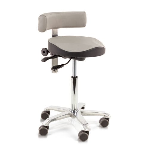 Mocho para estabelecimento de saúde - 6321 ergo shape - Score BV - hospitalar / com altura regulável / com rodízios