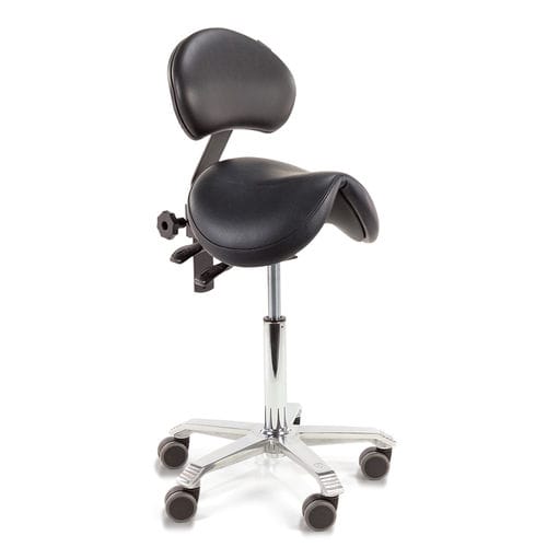 Mocho para estabelecimento de saúde - Jumper ESD - Score BV - com altura regulável / com rodízios / com encosto regulável
