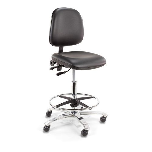 Cadeira de escritório de laboratório - Ergo 2302 - Score BV - para adulto / com rodízios / com braços