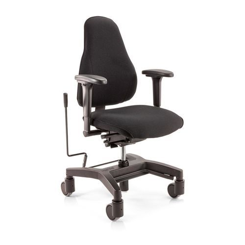 Cadeira de escritório para pessoas com mobilidade reduzida - Mobility 5100 Large - Score BV - com braços / com rodízios / móvel