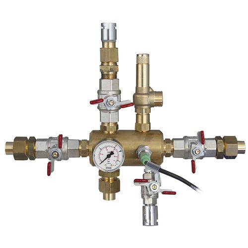 Manifold para gases médicos - E.U.M. - CAHOUET S.A.