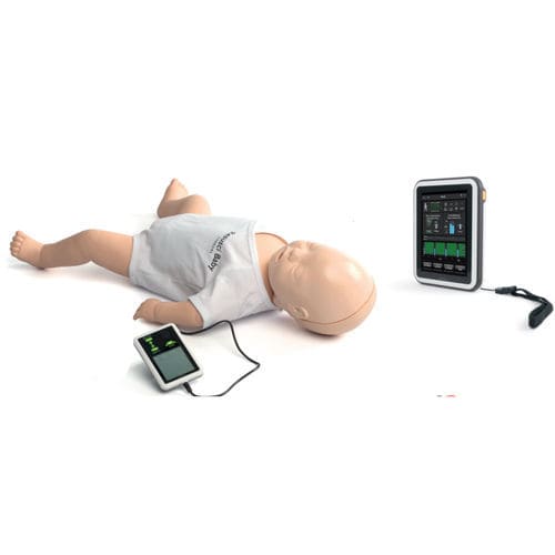 Manequim de treinamento para cuidados gerais de saúde - Resusci Baby - ERTUNÇ ÖZCAN - de controle de vias aéreas / para injeções intraósseas / para RCP