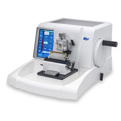 Micrótomo rotativo - M-240 - ESPECIALIDADES MEDICAS MYR,SL  - semiautomático / para histologia / para pesquisa