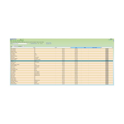 Aplicativo Web de planejamento - FocusCare® PatientFlow - WestCall - de gestão / médico-hospitalar / para hospital