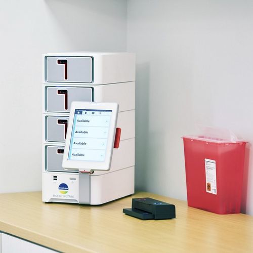 Analisador POC para doenças respiratórias - BIOFIRE® SPOTFIRE®  - BioFire Diagnostics - de vírus sincicial respiratório / de SARS-COV-2 / para esfregaço da garganta