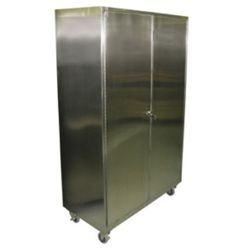 Armário para sala de cirurgia - GAT-CAB-183060-SS - G2 Automated Technologies , LLC. - com rodízios / em aço inoxidável / com 2 portas