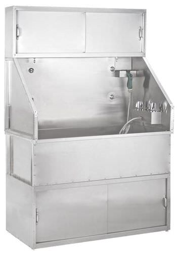 Banheira para banho e tosa de piso - F675SS - Edemco Dryers