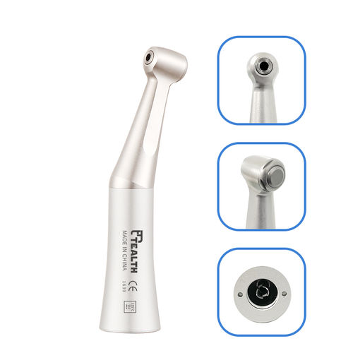 Contra-ângulo odontológico - CEN-08C - Tealth Foshan Medical Equipment Co.,Ltd - pneumático / direto / com sistema rápido push button