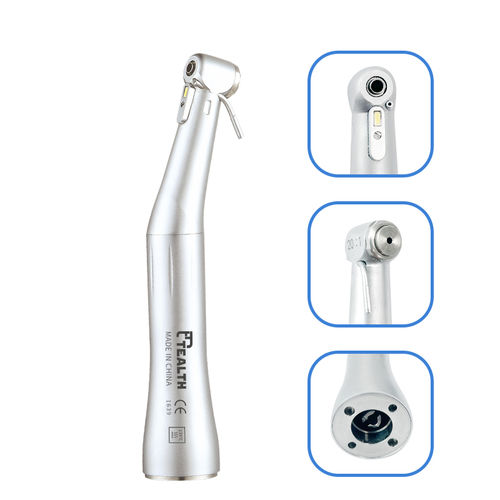 Contra-ângulo para implantodontia - R20L-01C - Tealth Foshan Medical Equipment Co.,Ltd - redutor / com luz LED