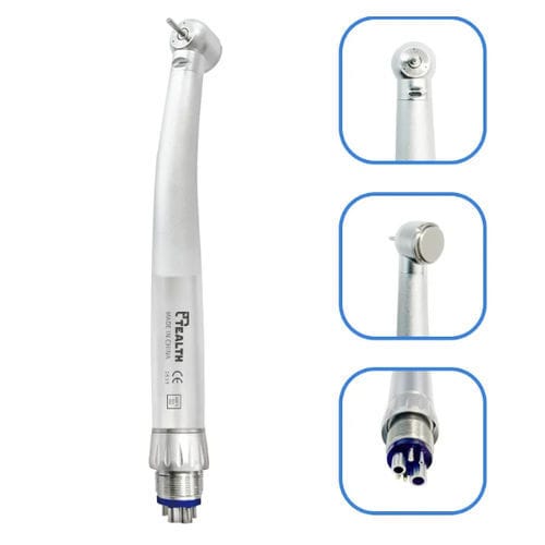 Peça de mão odontológica - CK12 - Tealth Foshan Medical Equipment Co.,Ltd - pneumática / direta / com sistema rápido push button