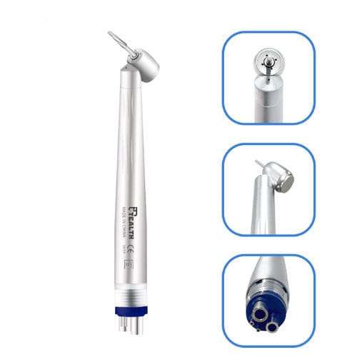 Caneta de alta rotação odontológica - CK45 - Tealth Foshan Medical Equipment Co.,Ltd - pneumática / 45° / com sistema rápido push button
