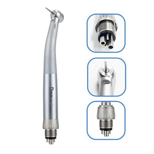 Caneta de alta rotação odontológica - CK-21 - Tealth Foshan Medical Equipment Co.,Ltd - pneumática / direta / com sistema rápido push button