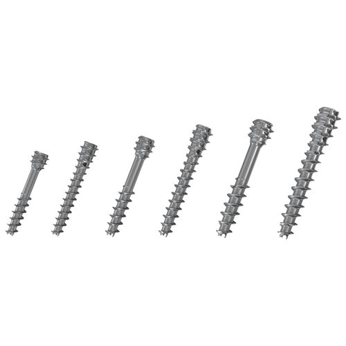 Parafuso para artrodese para retropé - I.B.S.® - in2bones - canulado / sem cabeça / metálico