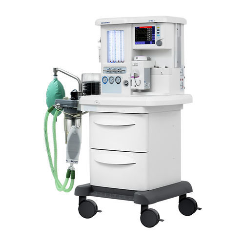 Aparelho de anestesia com carrinho - X40 - Siriusmed - com monitoramento respiratório / com sistema de exaustão de gases anestésicos / com misturador de gás eletrônico