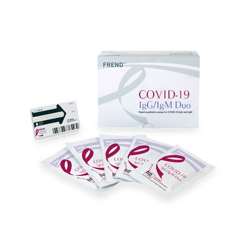 Kit de teste de COVID-19 - FRCOD 020 - NanoEntek - de IgG / de imunoglobulinas M / de SARS-COV-2