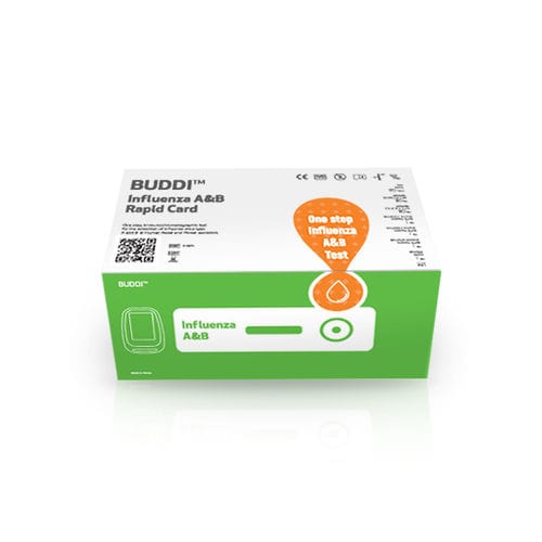 Teste rápido de gripe - BUDDI™  - NanoEntek - de Influenza A / de Influenza B / nasal
