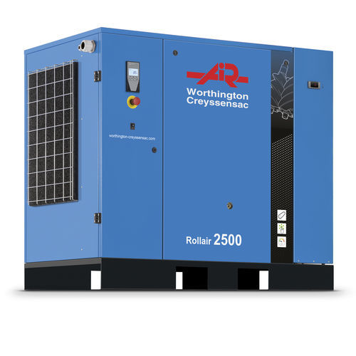 Compressor não especificado - ROLLAIR 2100-4000 - Worthington Creyssensac - de parafuso / estacionário / lubrificado