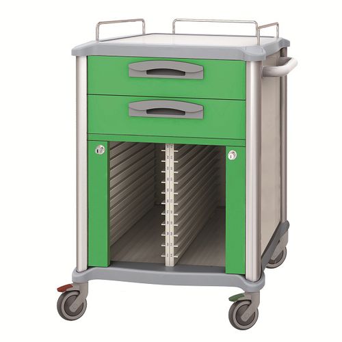 Carrinho hospitalar - JDEBL234C - Jingdong Technology - para hospital / para registos médicos / de acondicionamento