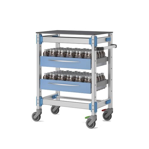 Carrinho hospitalar - JDERS253C - Jingdong Technology - para hospital / para medicamentos / de transporte