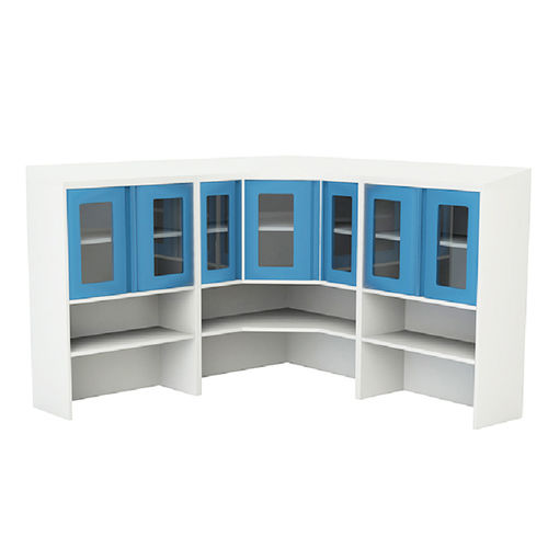 Armário para hospital - JDGDG111-H - Jingdong Technology - com porta / de parede / azul