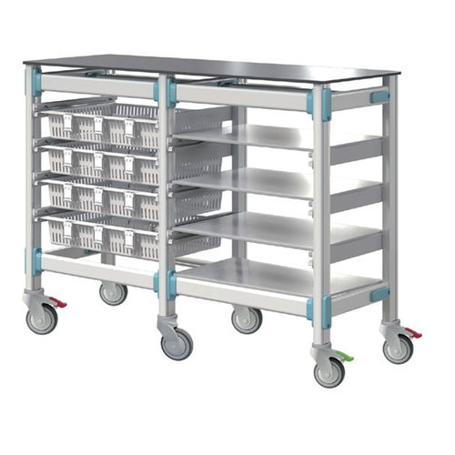 Carrinho hospitalar - JDTCZ253A - Jingdong Technology - para uso geral / para instrumental / para medicamentos