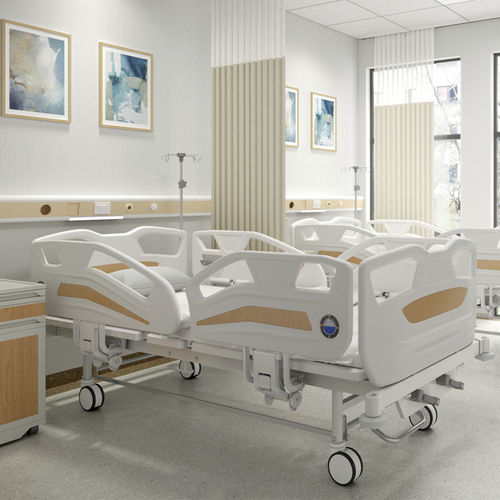 Cama para hospital - JDC-SY151A1(B1) - Jingdong Technology - manual / com altura fixa / com rodízios