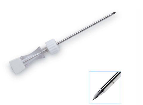 Agulha para biópsia histológica - CX14-07 - Zamar Care - para biópsia hepática / de Menghini / ecogênica