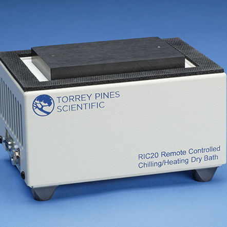 Banho seco aquecedor - EchoTherm™ RIC20 - Torrey Pines Scientific - de resfriamento / compacto