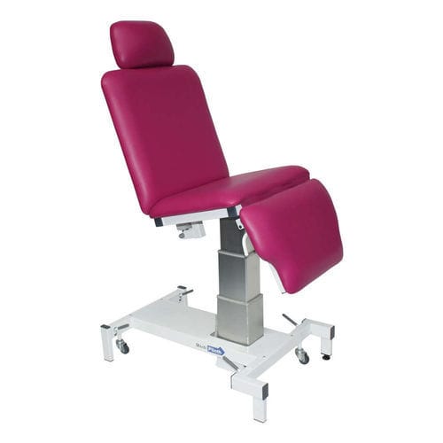 Cadeira de exame de flebotomia - MED04ECAM - Medi-Plinth - elétrica / com altura regulável / basculante