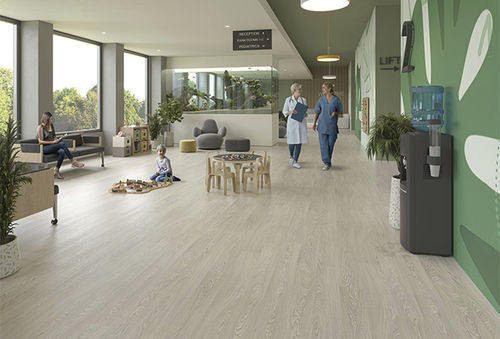 Revestimento de piso em madeira - 3391 - Polyflor - em PVC / vinílico / em PUR