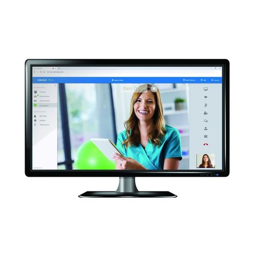 Software de gestão do programa de tele-saúde - ELVI - CGM - de tratamento / de compartilhamento / de auxílio à prescrição médica