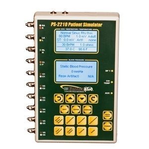 Simulador de paciente de ECG - PS-2210 - BC Group - para cuidados intensivos / tela