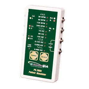 Simulador de paciente de ECG - PS-2005 - BC Group - para cuidados gerais de saúde / tela / portátil