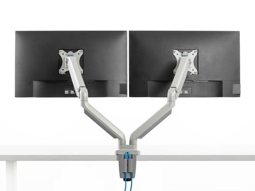 Braço de suporte para monitor com mola - MOBIO - IDEON - extensível / de mesa / para montagem VESA
