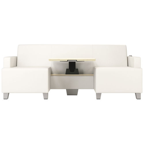 Sofá-cama para quarto de paciente - 621 series - WIELAND - de 2 lugares