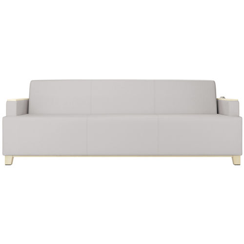 Sofá-cama para quarto de paciente - 621 series - WIELAND - de 3 lugares