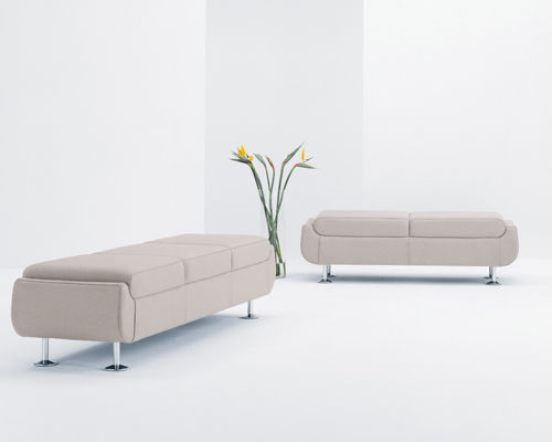 Banco longo para sala de espera - Hush - Arcadia - de 2 lugares / de 3 lugares