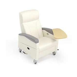 Poltrona de descanso reclinável - Jordan  Sleep - Krug - ergonômica / com apoio para pernas / com rodízios