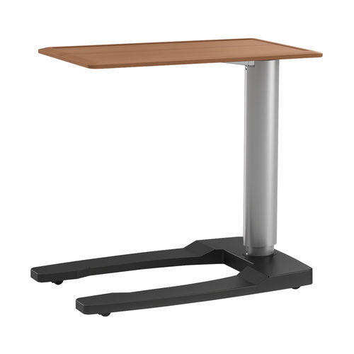 Mesa de refeição com rodízios - TRANSCEND - Stance Healthcare - de altura regulável / de acionamento pneumático