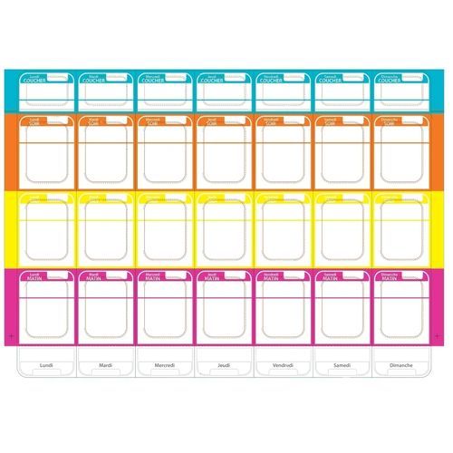 Etiqueta para porta-comprimidos - MULTIPLUS - Ims medication
