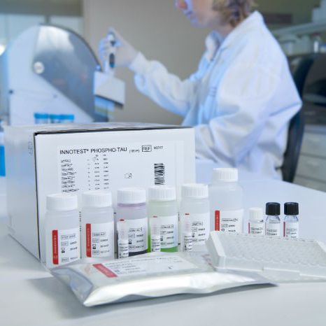 Kit de teste para doenças neurodegenerativas - INNOTEST® - Fujirebio - de proteína Tau fosforilada / de líquido cefalorraquidiano / de imunoensaio enzimático