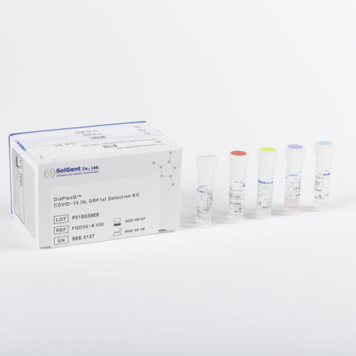 Kit de teste de COVID-19 - DiaPlexQ™  - Fujirebio - de SARS-COV-2 / de coronavírus / nasofaríngeo