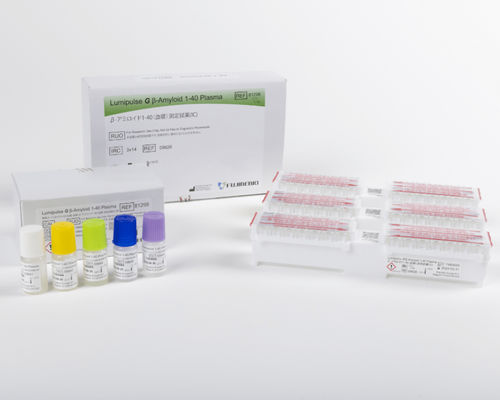 Kit de teste para doenças neurodegenerativas - Lumipulse® - Fujirebio - de beta-amiloide / de sangue / por quimioluminescência