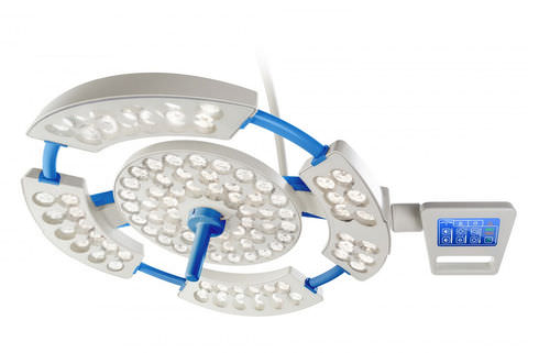 Foco cirúrgico de teto - NEXUS OL-01 - Infimed - de LED / 95 / com painel de controle