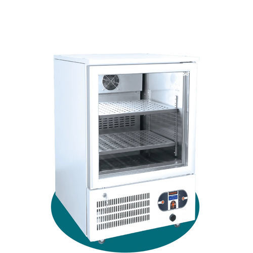 Incubadora de laboratório com rodízios - ESI 100 - EMSAS - em aço inoxidável / com 1 porta / de resfriamento
