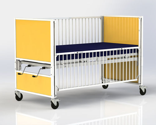 Cama para internação domiciliar - YOUTH - HARD Manufacturing CO., INC - manual / infantil / com altura fixa