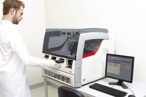 Sistema de preparação de amostras automático - BOND RXm - Leica Biosystems - para imunohistoquímica / de laboratório / para pesquisa